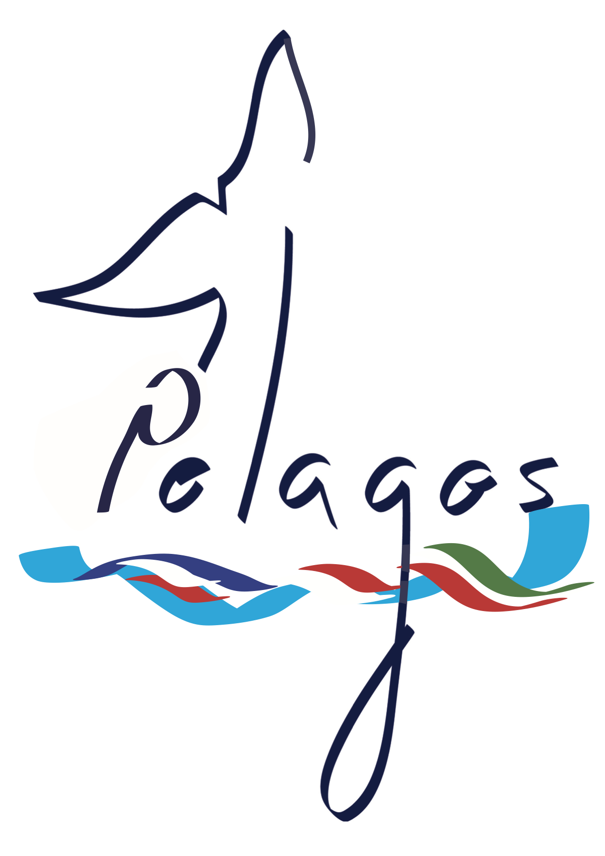 Pelagos - Santuario Cetacei Logo